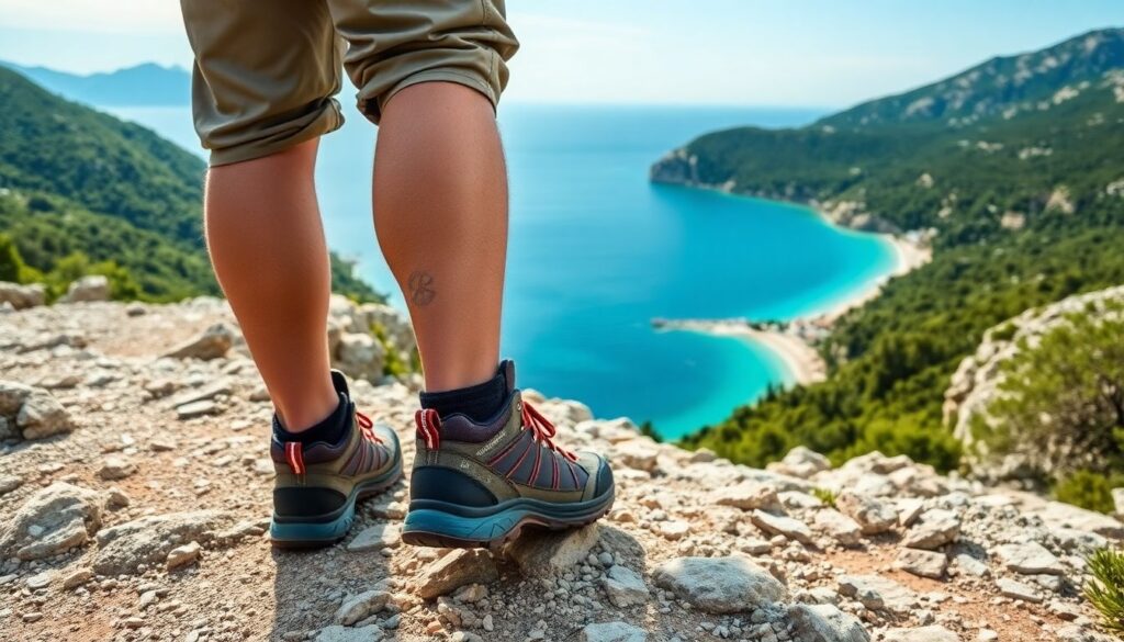 Путешествие по национальным паркам Хорватии - иллюстрация