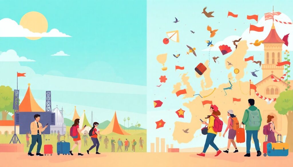 Гид по фестивалю в честь дня Святого Патрика в Дублине - иллюстрация