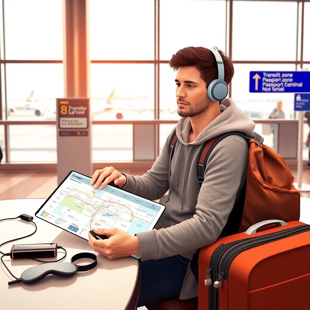 Пересадку в аэропорту: как сделать ожидание максимально комфортным