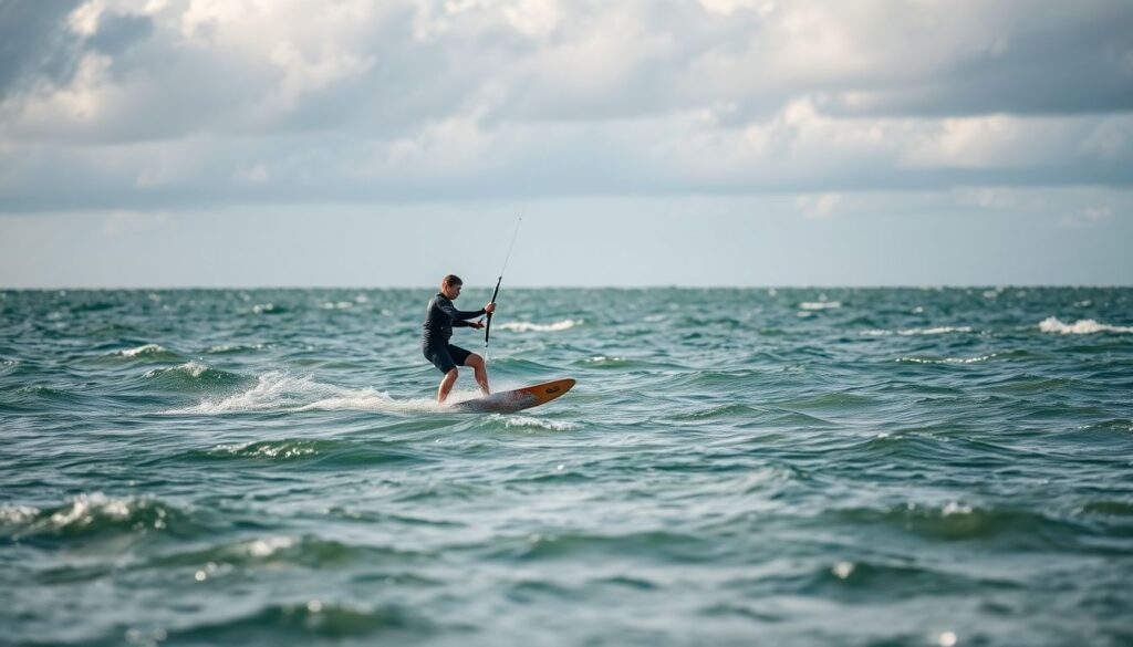 Лучшие места для кайтбординга - иллюстрация