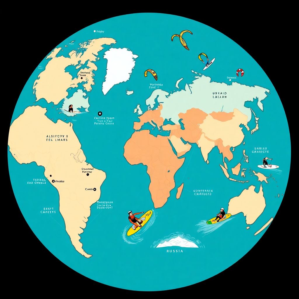 Лучшие места для кайтбординга в мире: где получить максимум адреналина