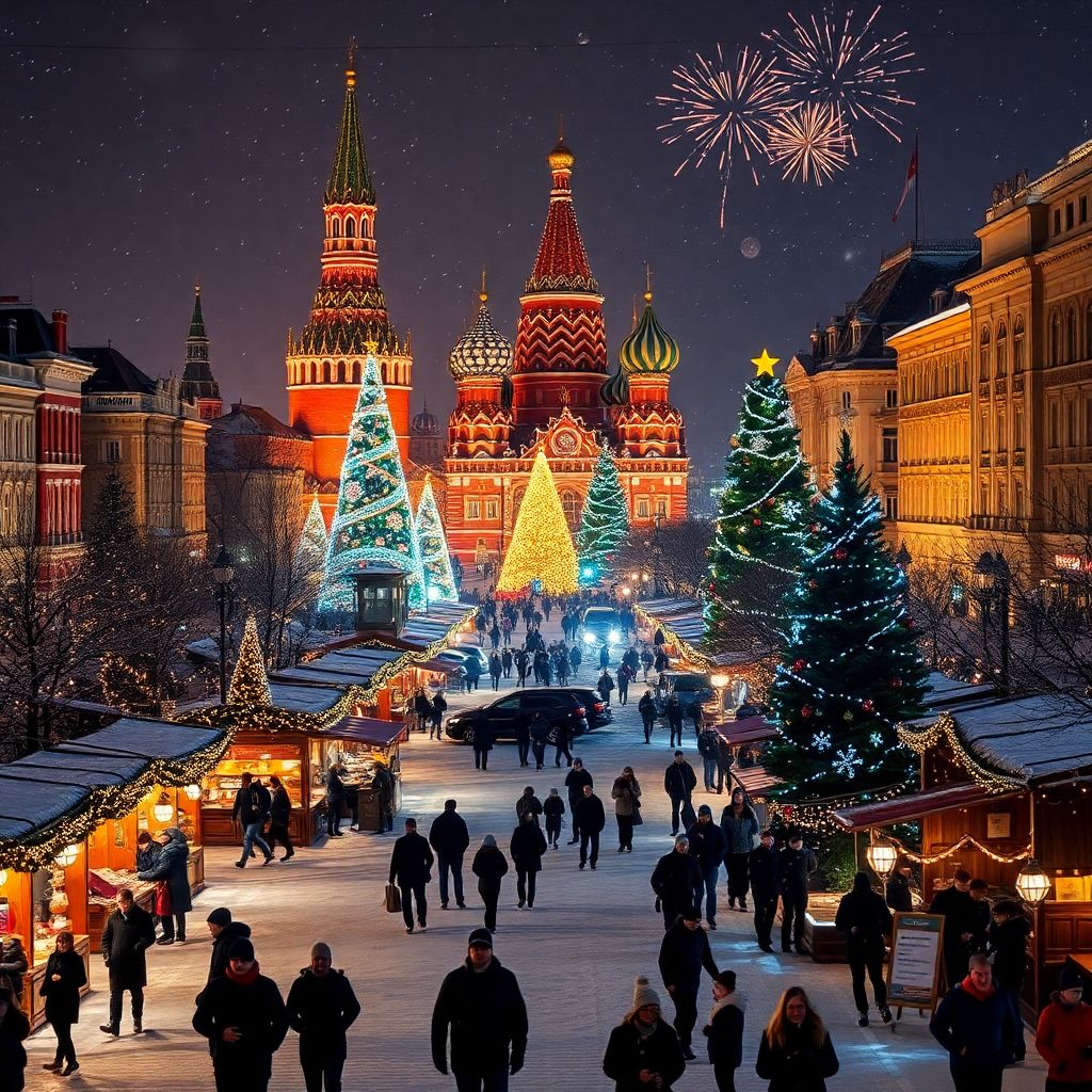 Новый год в Москве 2025: туры, отели и пик туристов 31 декабря и 2 января