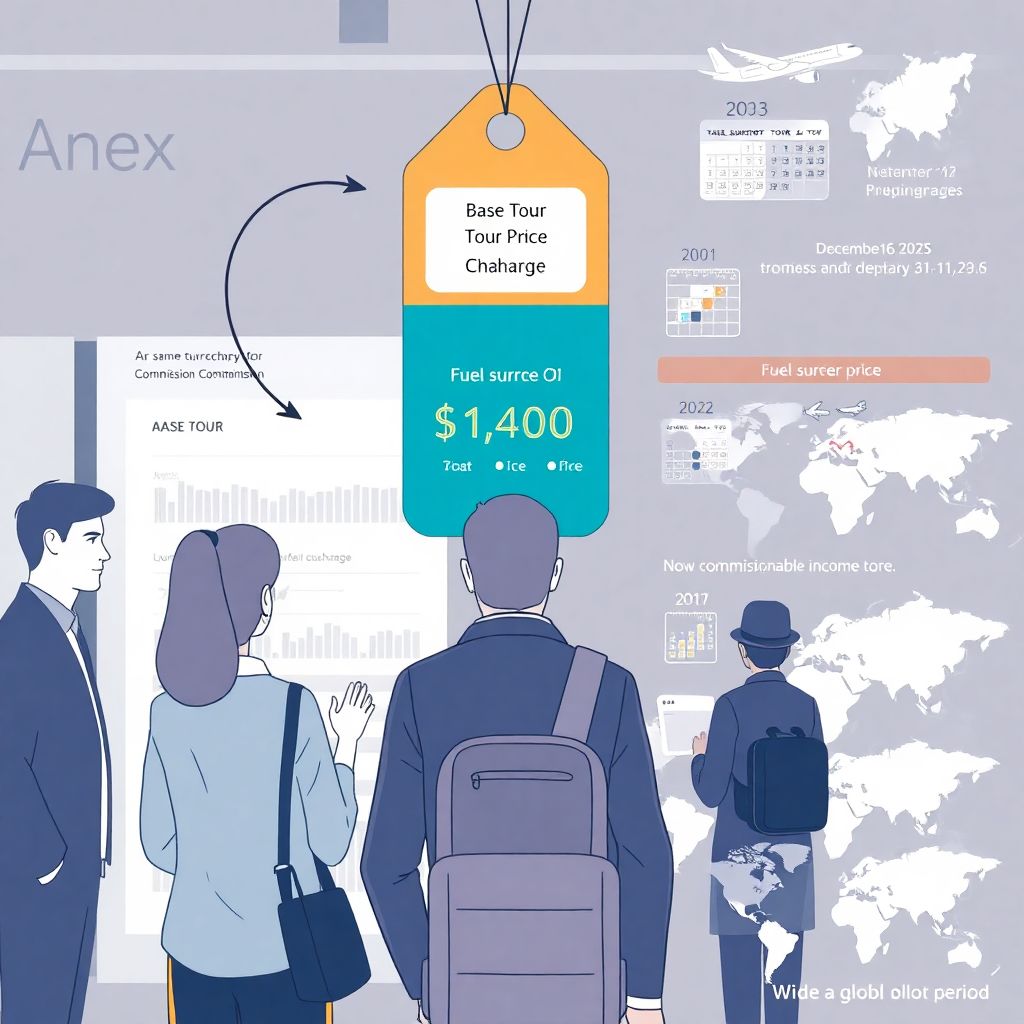 Anex делает топливные сборы комиссионными и меняет доходы турагентств