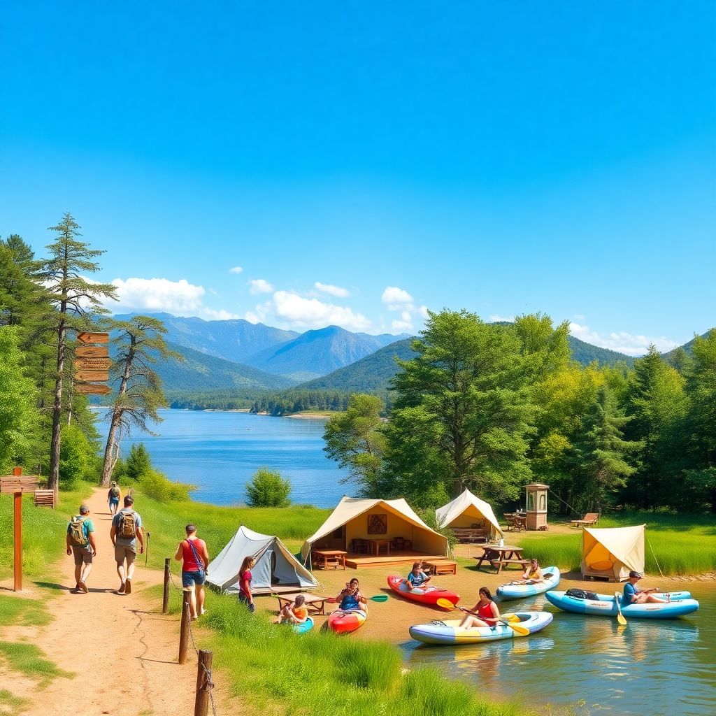 Летние путешествия по национальным паркам: трекинг, кемпинг и водные маршруты