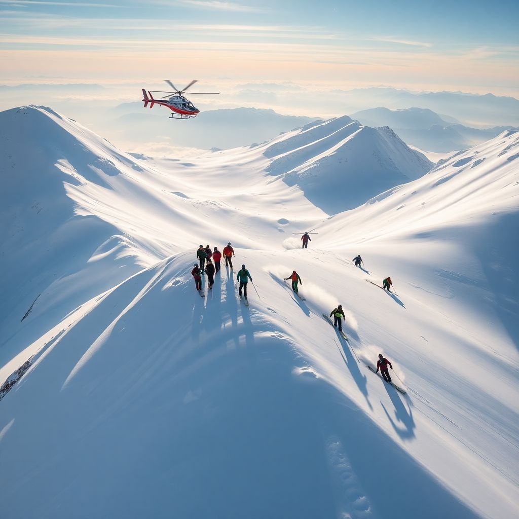 Лучшие места для хели-ски: куда поехать за экстремальным фрирайдом