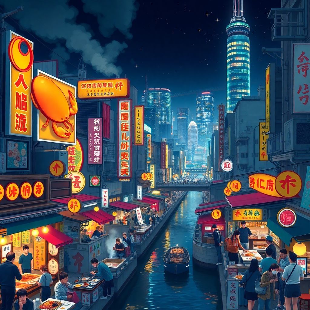 Что посмотреть в Осаке — гид по гастрономической столице Японии