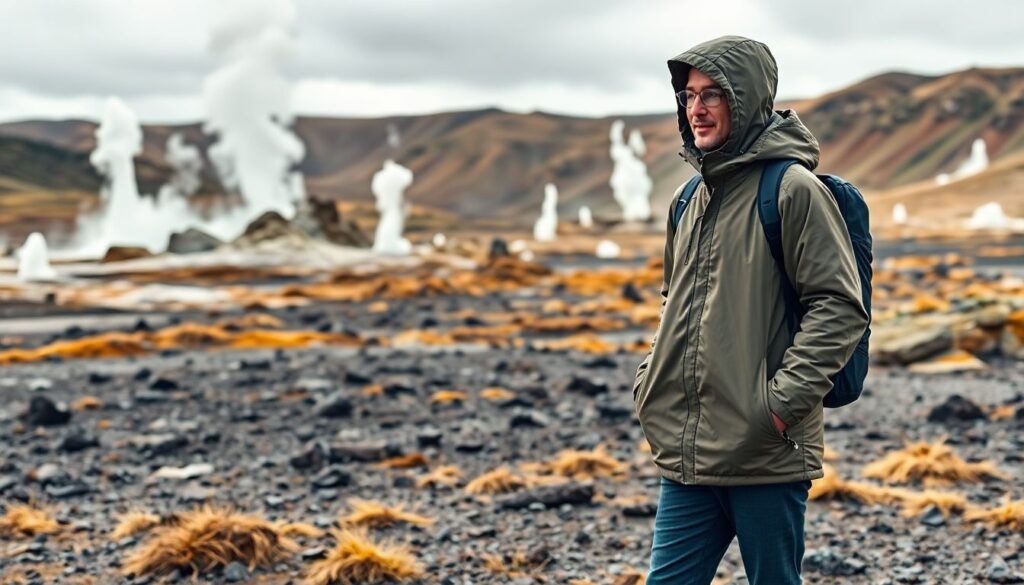 Путешествие по Долине гейзеров на Камчатке - иллюстрация