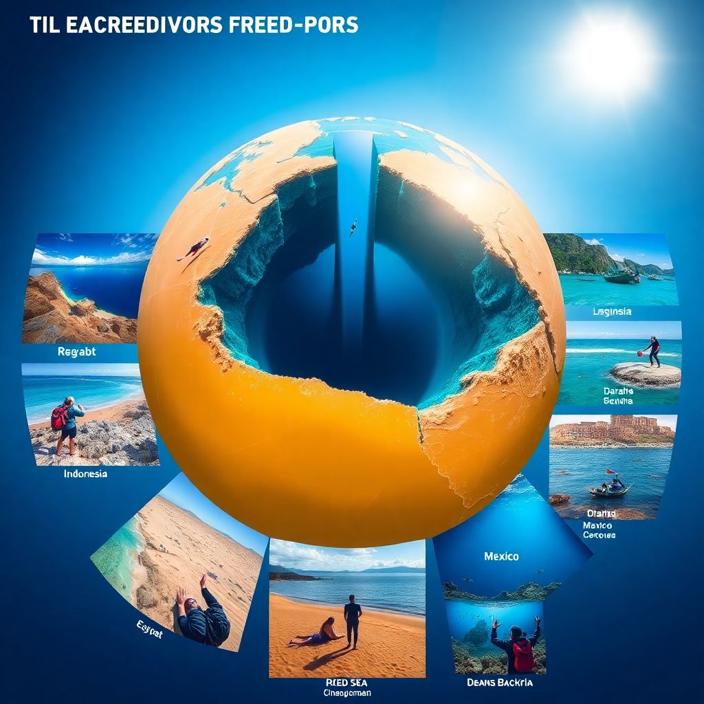 Лучшие места для фридайвинга: где безопасно погружаться и наслаждаться глубиной