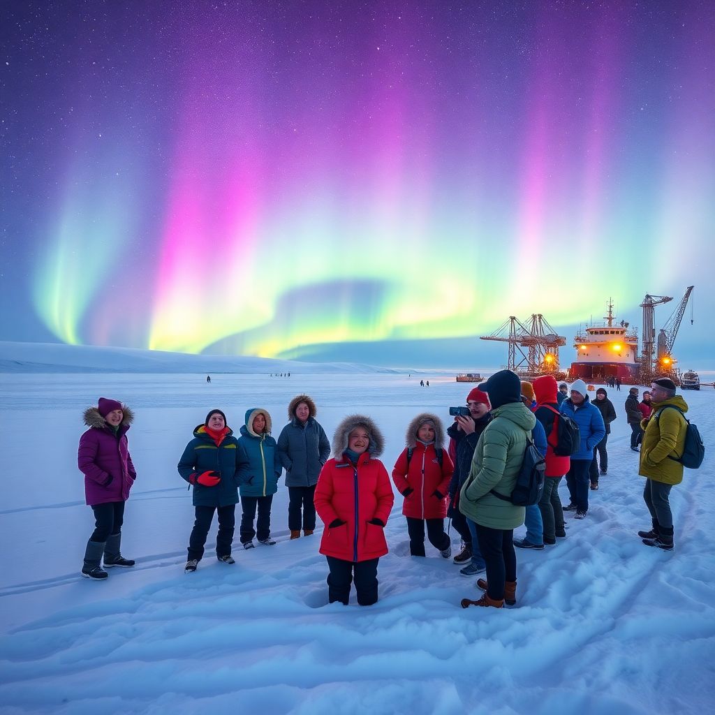 Русская Арктика глазами иностранцев: сильные эмоции и северное сияние
