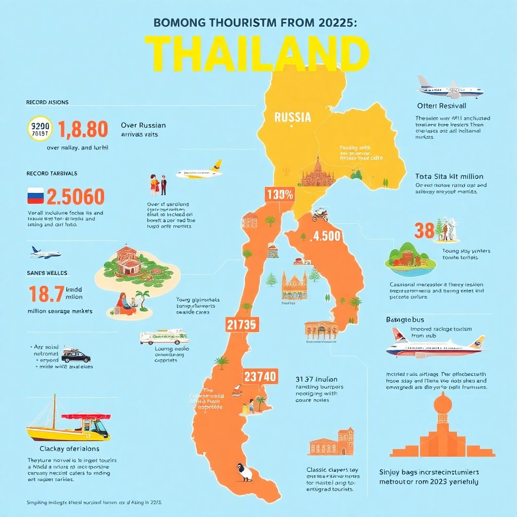 Туры в Таиланд из России 2025: рекордный спрос, нюансы безвиза и въезда