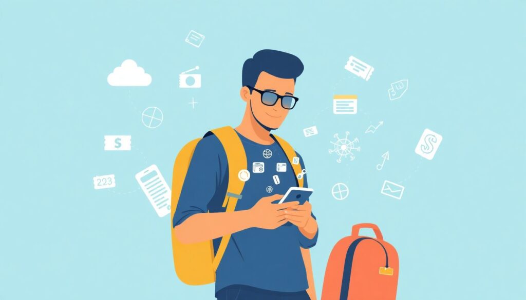 Как путешествовать с одним рюкзаком целый год - иллюстрация