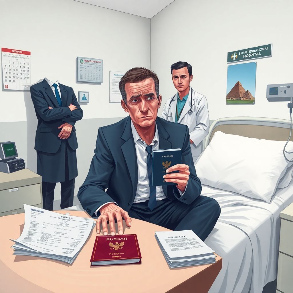 Турист из Москвы в Египте: больница удерживает паспорт из‑за счета за лечение