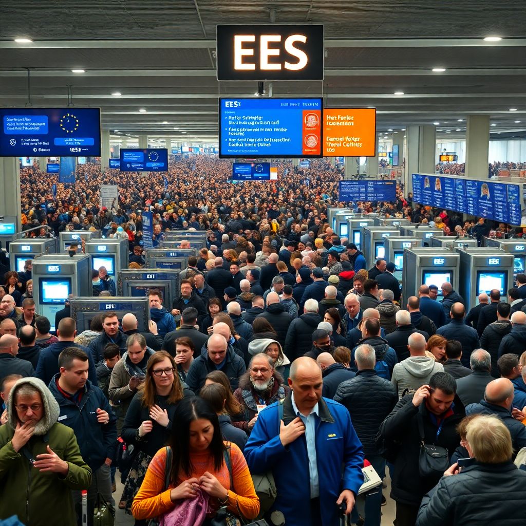 ЕС может временно отключить систему Ees из‑за хаоса на шенгенских границах