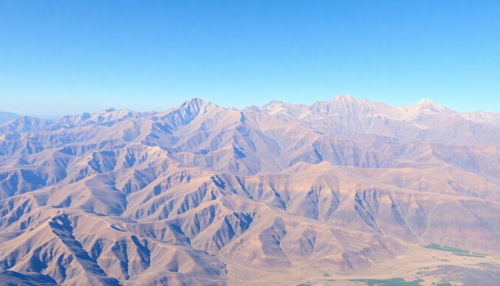 Путешествие по горам Атлас в Марокко - иллюстрация