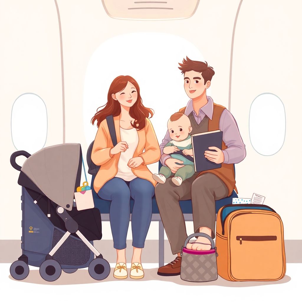 Как путешествовать с маленьким ребенком на самолете: советы родителям