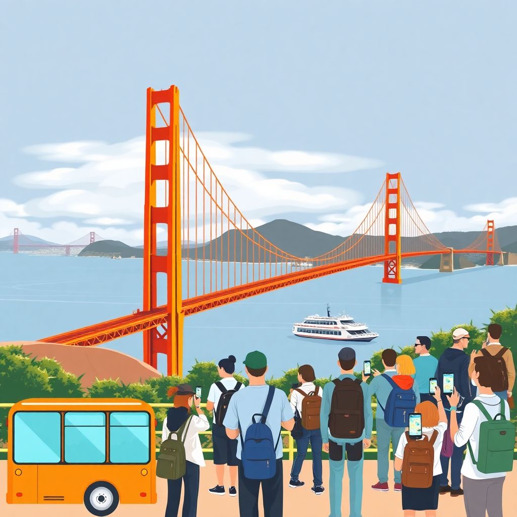 Что посмотреть в Сан-Франциско: мост Золотые Ворота и тюрьма Алькатрас