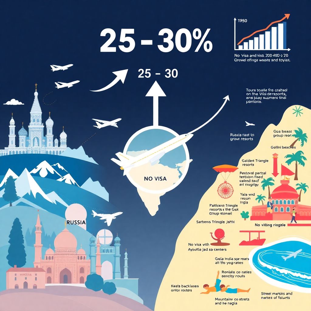 Безвиз в Индию для россиян: как упростятся визы и вырастет турпоток