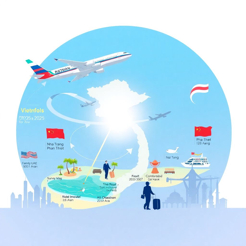 Туристический поток из России во Вьетнам в 2025 году вырос втрое