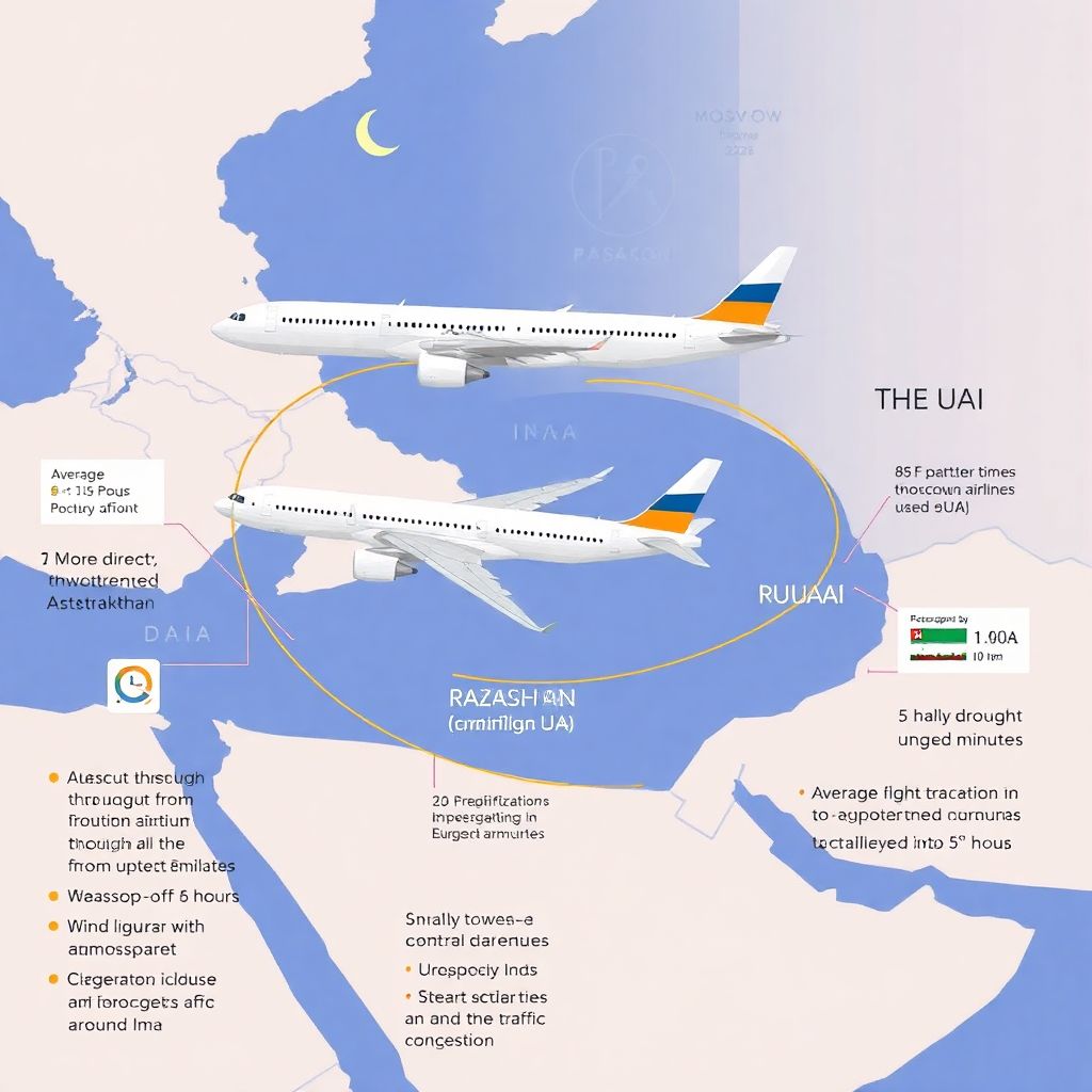 Сколько лететь из Москвы в Дубай сегодня и как влияет обстановка в Иране