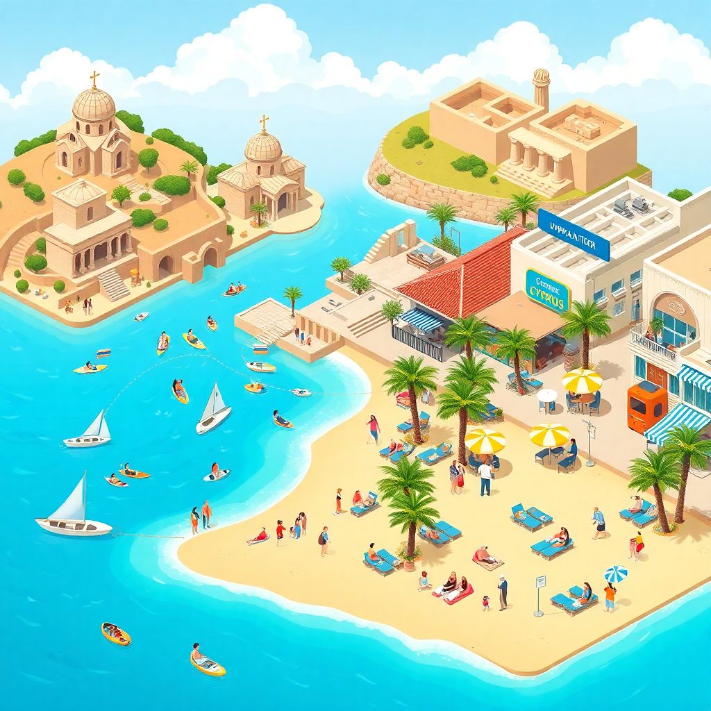 Рост турпотока из России на Кипр в 2024–2025 годах: причины и тренды