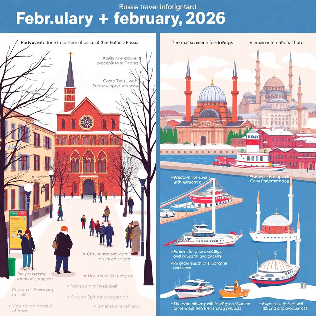 Калининград и Стамбул в феврале 2026: как меняются туристические планы россиян