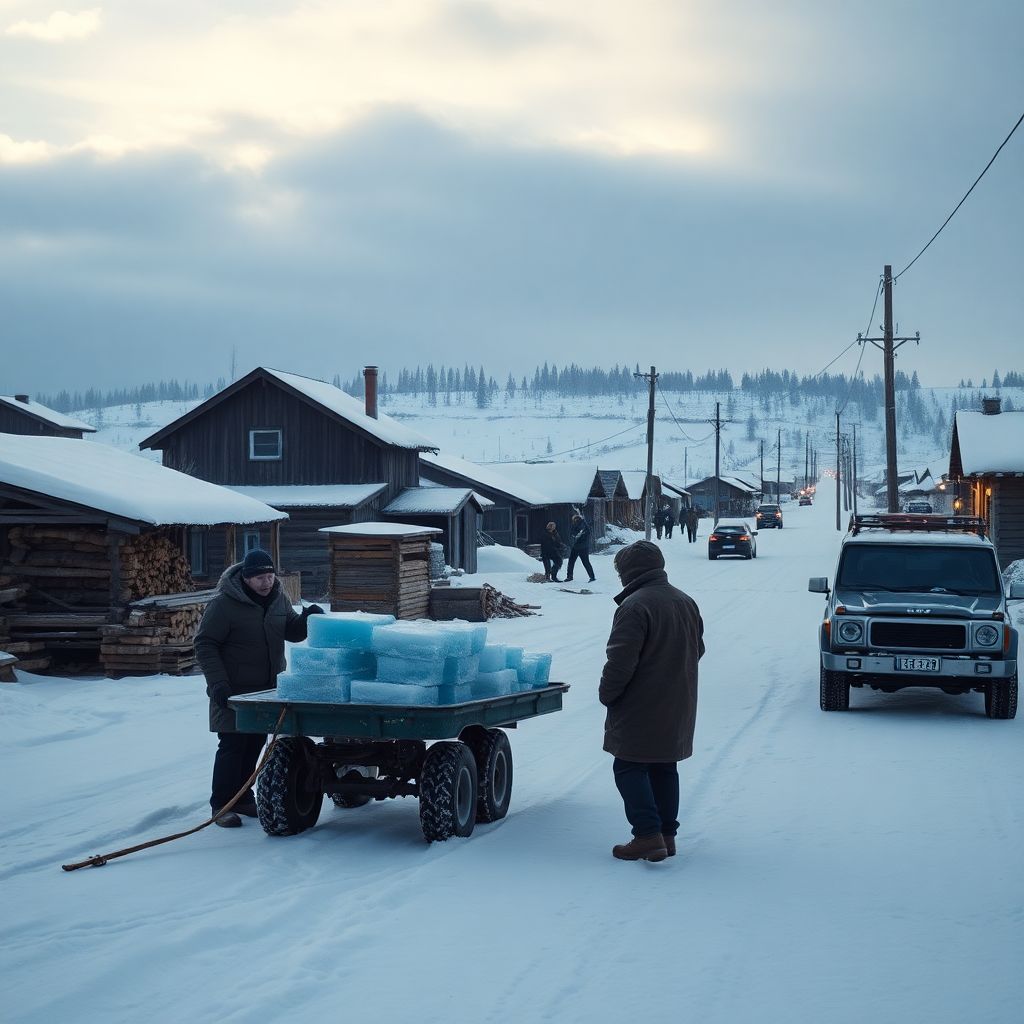 Село Найба в Якутии: как живут без воды и солнца на крайнем севере
