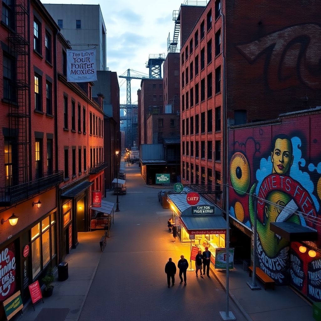 Промышленные зоны как туристические кварталы: креативные кластеры города