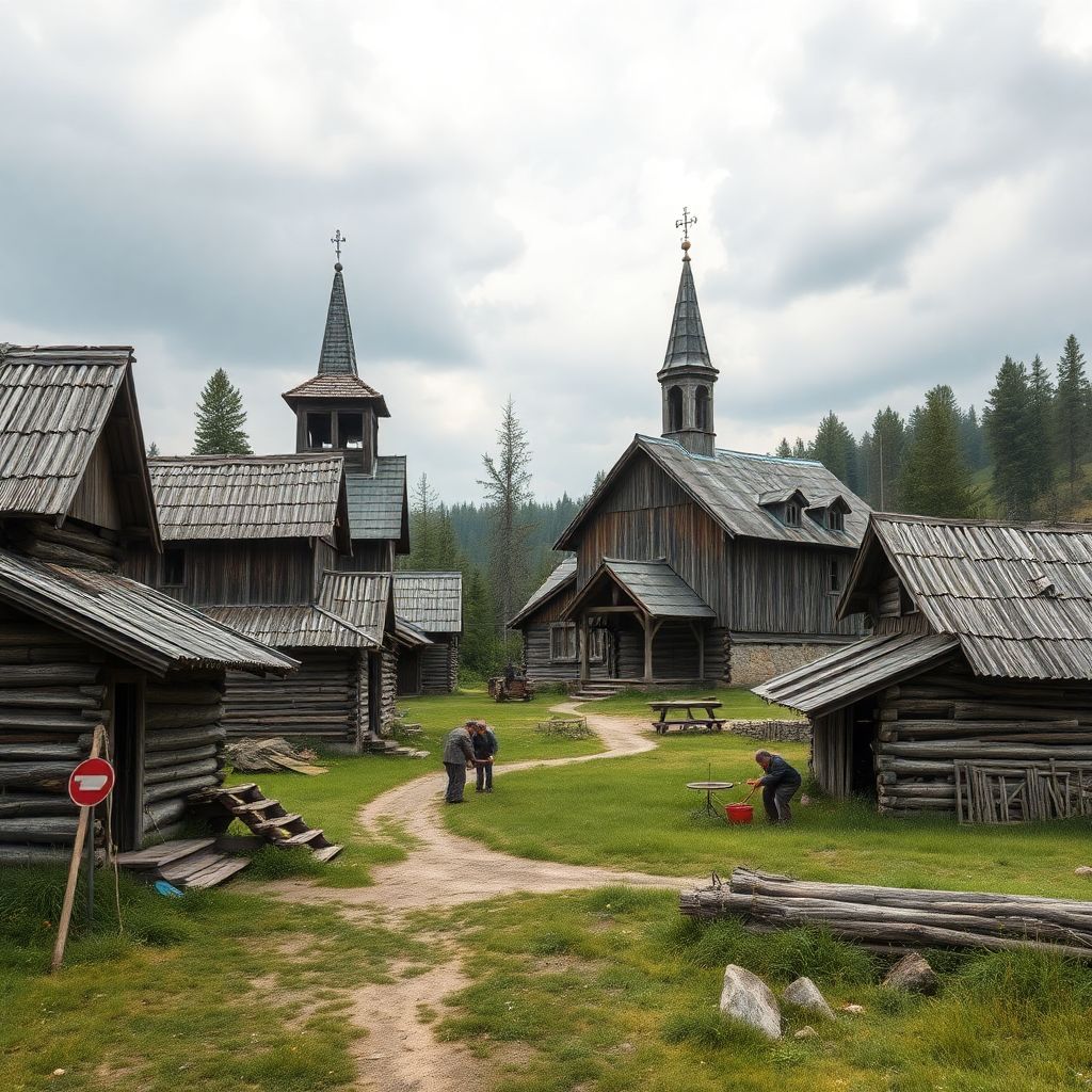 Старые русские сёла: исторический маршрут по деревням с традиционным укладом