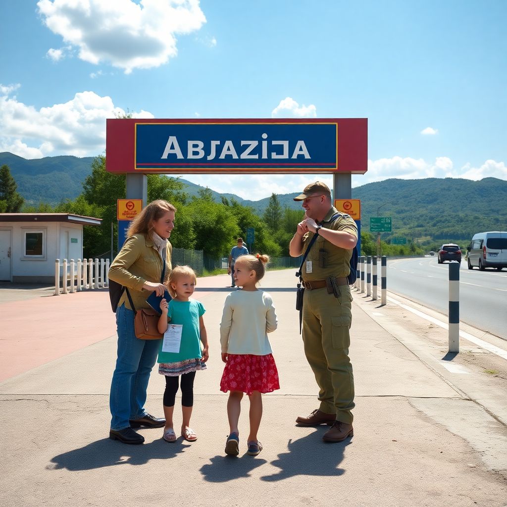 Упрощённый въезд детей в Абхазию до 2027: семейный отдых без загранпаспорта