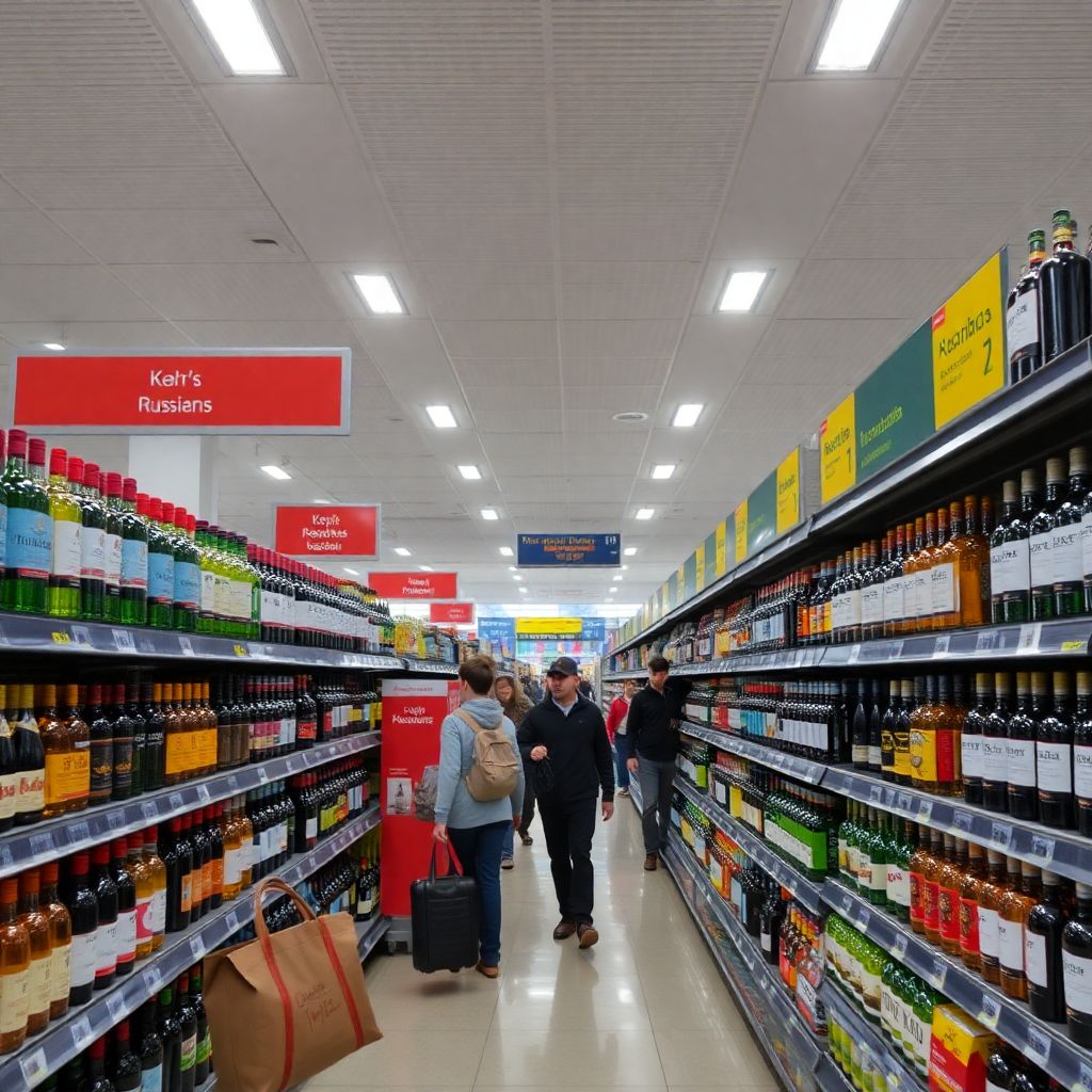Кабмин отказался от продажи алкоголя duty free на внутренних рейсах